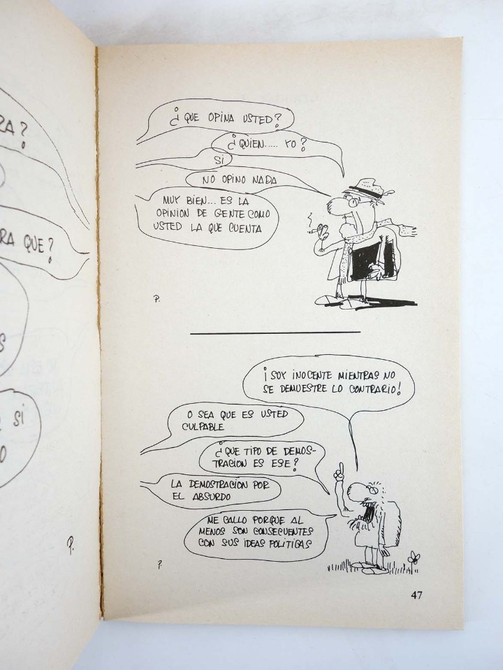 C&oacute;mics: DI&Aacute;LOGOS ENTRE EL PODER Y EL NO PODER (El Perich) Laia, 1975. OFRT - Foto 5