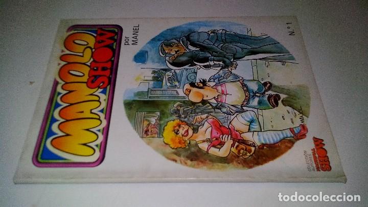 C&oacute;mics: MANOLO SHOW-MANEL-N&ordm; 1-EDICIONES CUMBRE-1979 - Foto 1