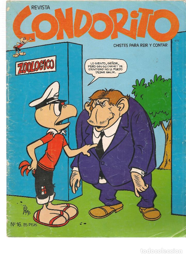 C&oacute;mics: CONDORITO. N&ordm; 16. EDITORIAL ANDINA 1984 (C/A59) - Foto 1