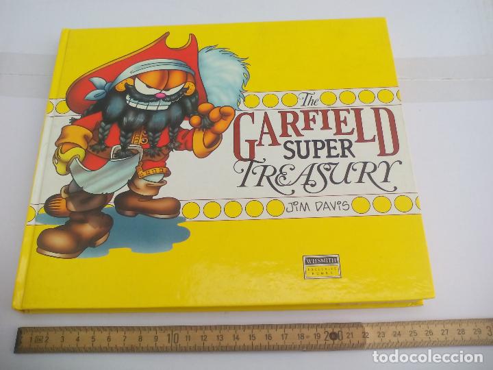 C&oacute;mics: The Garfield super treasury Jim Davis 1989 en ingl&eacute;s - Foto 1