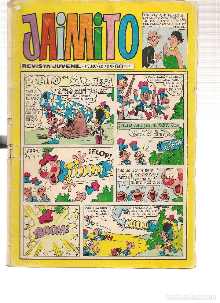 C&oacute;mics: JAIMITO. N&ordm; 1607. VALENCIANA 1982. (C/A60) - Foto 1