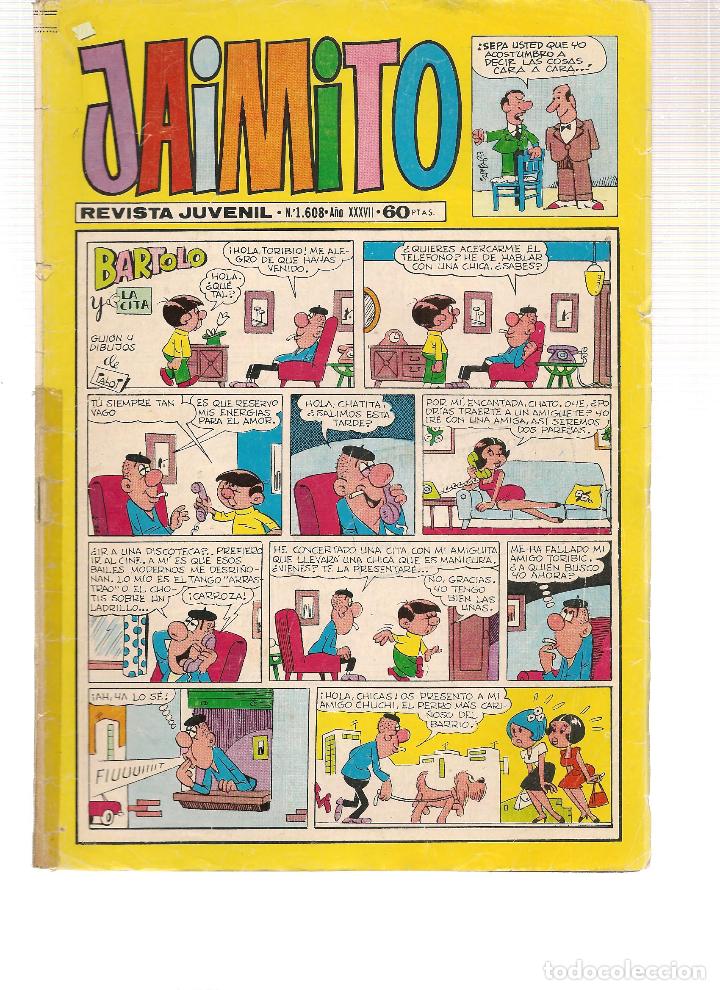 C&oacute;mics: JAIMITO. N&ordm; 1608. VALENCIANA 1982. (C/A60) - Foto 1