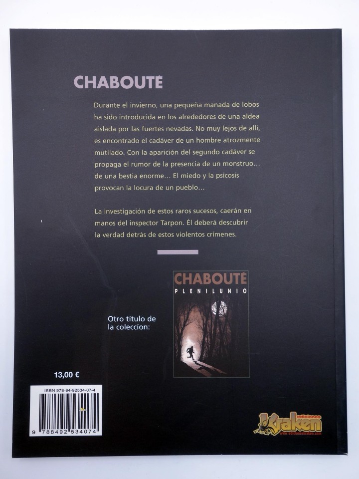C&oacute;mics: LA BESTIA (Chabout&eacute;) Kraken, 2009. OFRT antes 13E - Foto 2
