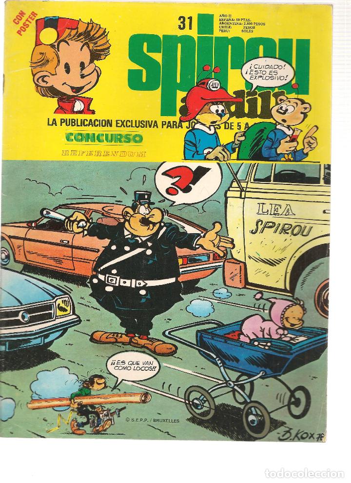 C&oacute;mics: SPIROU ARDILLA. N&ordm; 31. SIN POSTER. EDITORA MUNDIS. (C/A60) - Foto 1