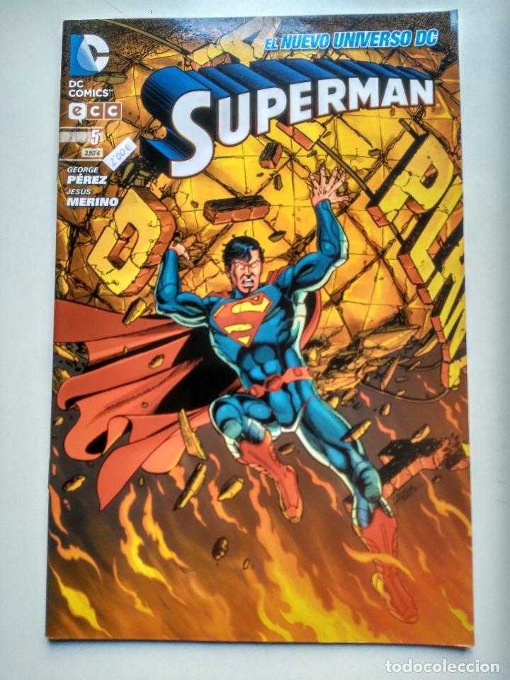 C&oacute;mics: SUPERMAN 5 DC COMICS GEORGE PEREZ, JESUS MERINO - Foto 1