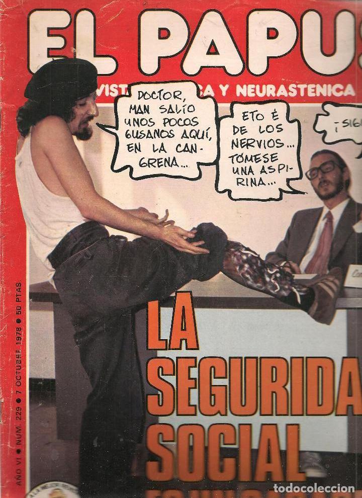 C&oacute;mics: EL PAPUS. N&ordm; 229.  7 OCTUBRE 1978. (RF.MA)ST/B1 - Foto 1