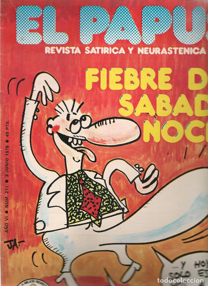 C&oacute;mics: EL PAPUS. N&ordm; 211. 3 JUNIO 1978. (RF.MA)ST/B1 - Foto 1