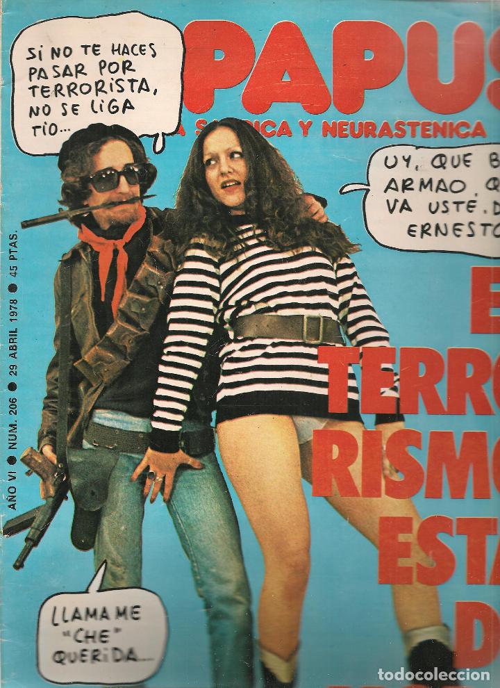 C&oacute;mics: EL PAPUS. N&ordm; 206.  29 ABRIL 1978. (RF.MA)ST/B1 - Foto 1