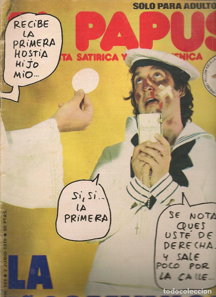 C&oacute;mics: EL PAPUS. N&ordm; 263. 2 JUNIO 1979. (RF.MA)ST/B1 - Foto 1