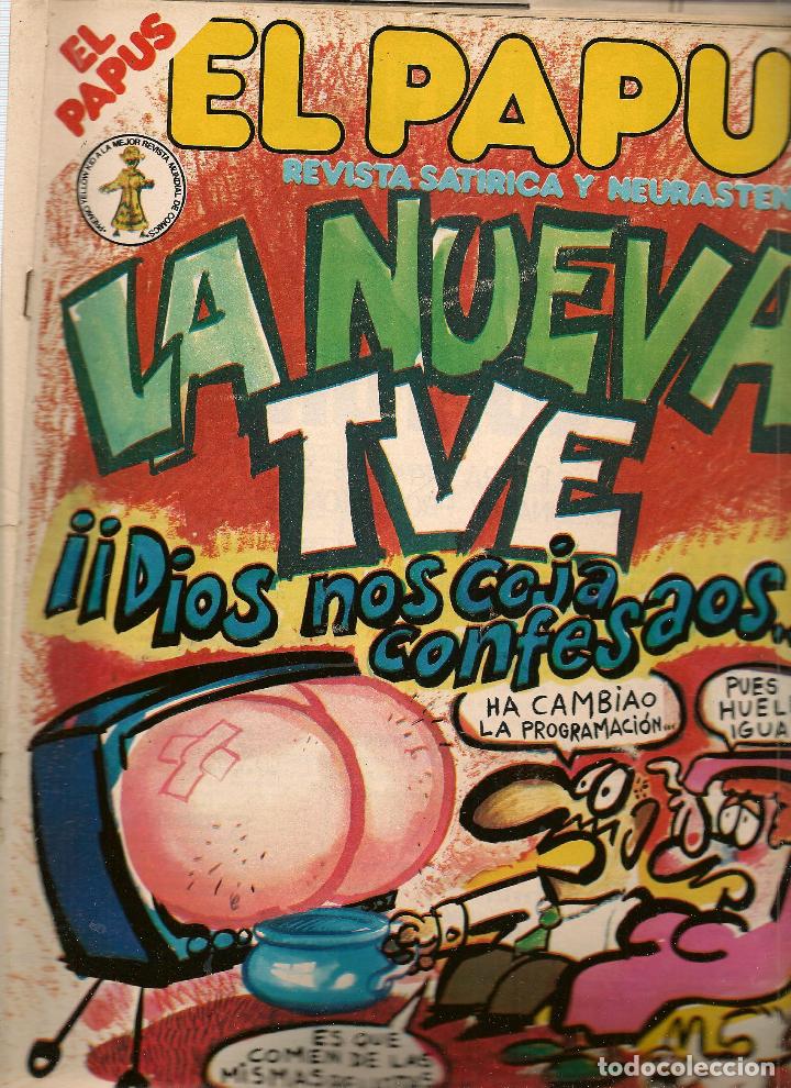 C&oacute;mics: EL PAPUS. N&ordm; 365. 16 MAYO 1981. (RF.MA)ST/B1 - Foto 1