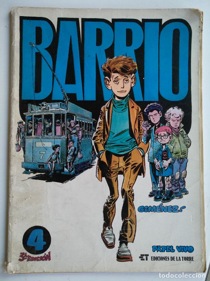 C&oacute;mics: BARRIO, CARLOS GIMENEZ, ED. DE LA TORRE, 1980, SOBADO - Foto 1