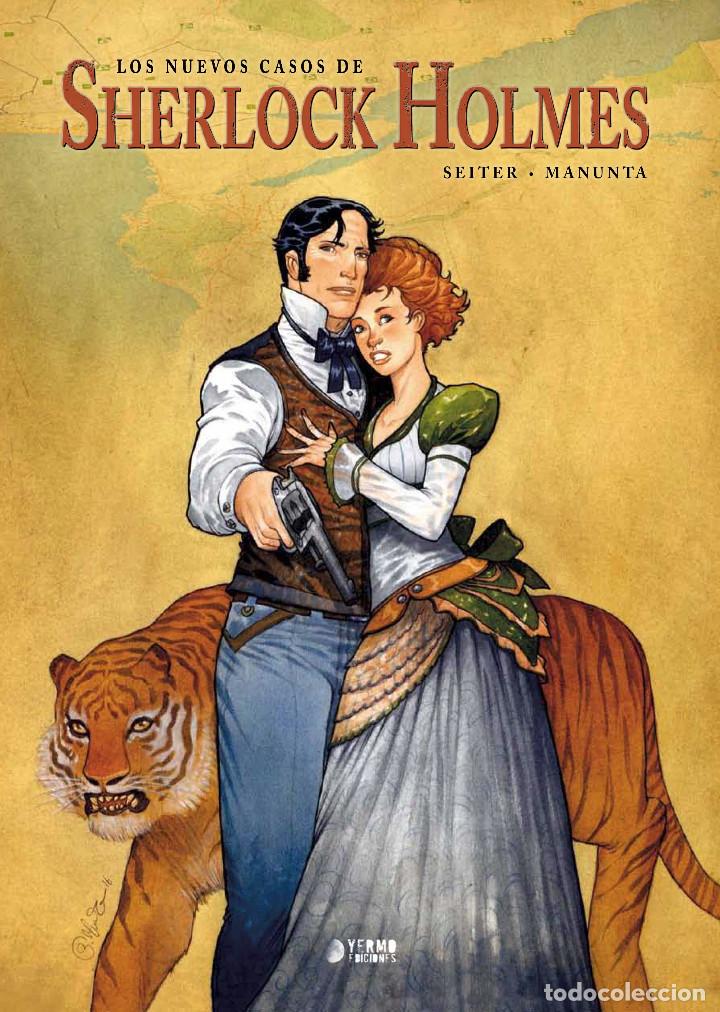 C&oacute;mics: C&oacute;mics. Los nuevos casos de Sherlock Holmes - Roger Seiter/Giuseppe Manunta (Carton&eacute;) - Foto 1