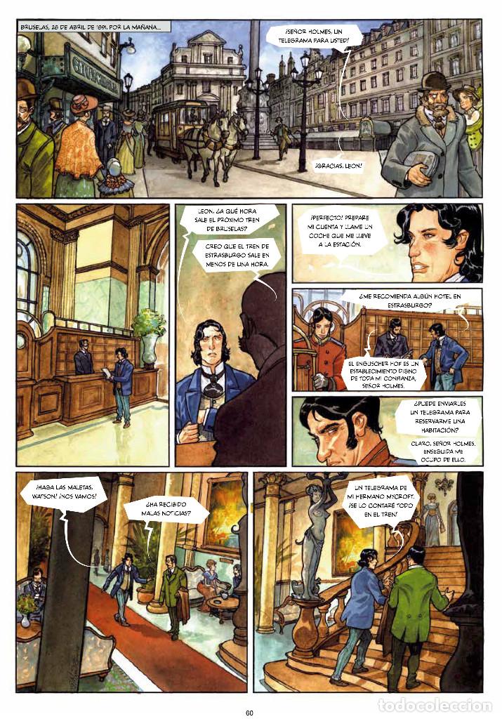 C&oacute;mics: C&oacute;mics. Los nuevos casos de Sherlock Holmes - Roger Seiter/Giuseppe Manunta (Carton&eacute;) - Foto 2