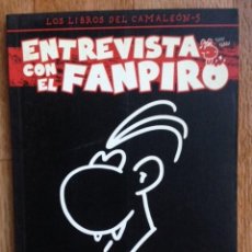 Comics : ENTREVISTA CON EL FANPIRO / CELS DENBROUGH ENTREVISTA A CELS PIÑOL / LIBROS DEL CAMALEON 5 - 1998. Lote 111053603