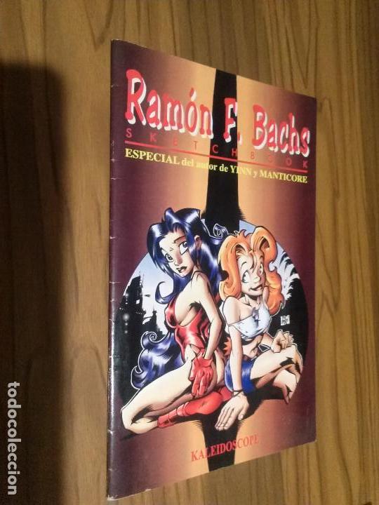 Comics: RAM&Oacute;N F. BACHS. SKETCHBOOK. KALEIDOSCOPE. GRAPA. BUEN ESTADO. RARO
