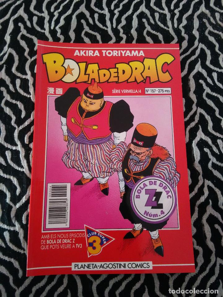 C&oacute;mics: ANTIGUO C&Oacute;MIC A&Ntilde;OS 90 DRAGON BALL EN CATAL&Aacute;N, N&ordm; 157 (SERIE ROJA N&ordm; 4): ANDROIDES A19 Y A20, DR GERO