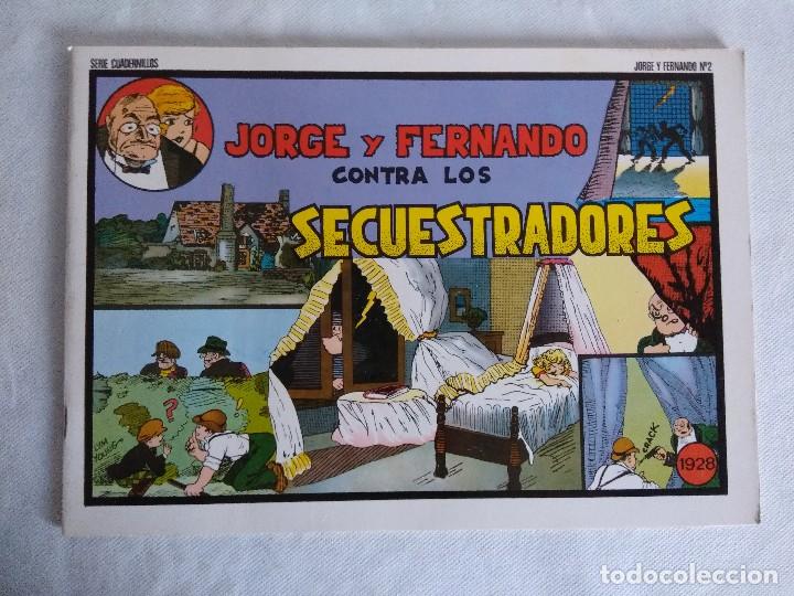 C&oacute;mics: JORGE Y FERNANDO N&ordm; 2 SERIE CUADERNILLOS. - Foto 1