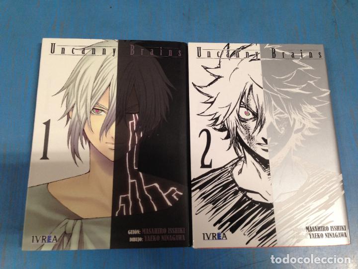 C&oacute;mics: LOTE 2 TOMOS COMIC TBO MANGA UNCANNY BRAINS - Foto 1