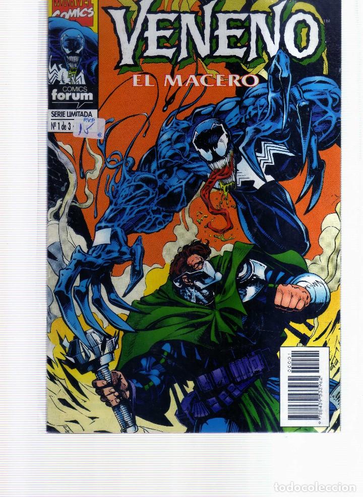 C&oacute;mics: VENENO EL MACERO N,1 DE 3 COMPLETA FORUM - Foto 1
