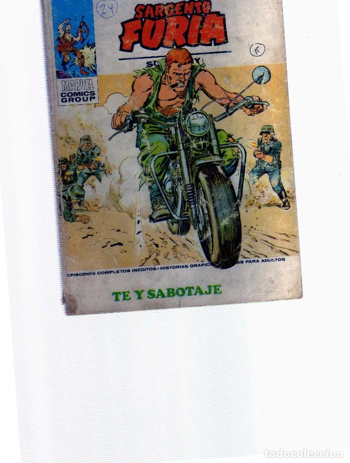 C&oacute;mics: SARGENTO FURIA TE Y SABOTAJE - Foto 1