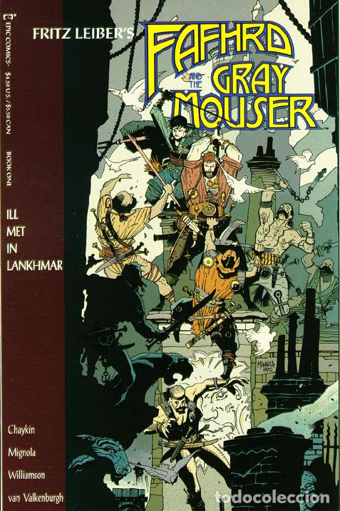 C&oacute;mics: FAFHRD GRAY MOUSER LIBRO 1,2,3 Y 4 ENCUADERNADA LOS 4 NUMEROS - Foto 1