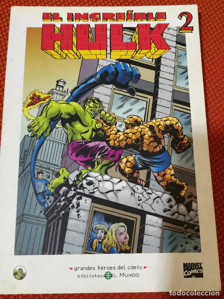 C&oacute;mics: GRANDES HEROES DEL COMIC 15 EL INCREIBLE HULK 2 - Foto 1