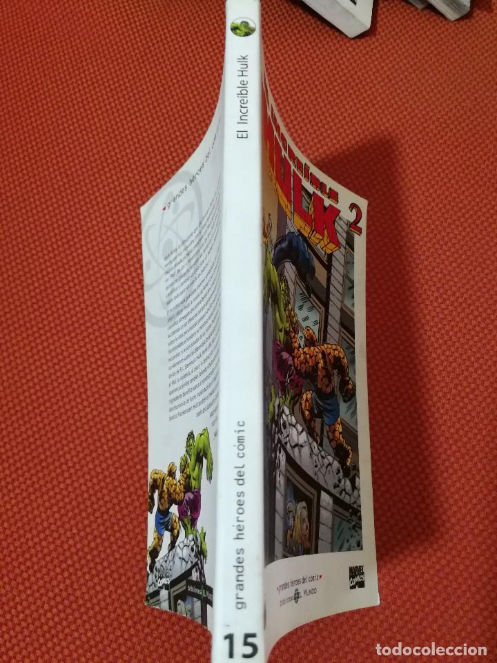 C&oacute;mics: GRANDES HEROES DEL COMIC 15 EL INCREIBLE HULK 2 - Foto 2