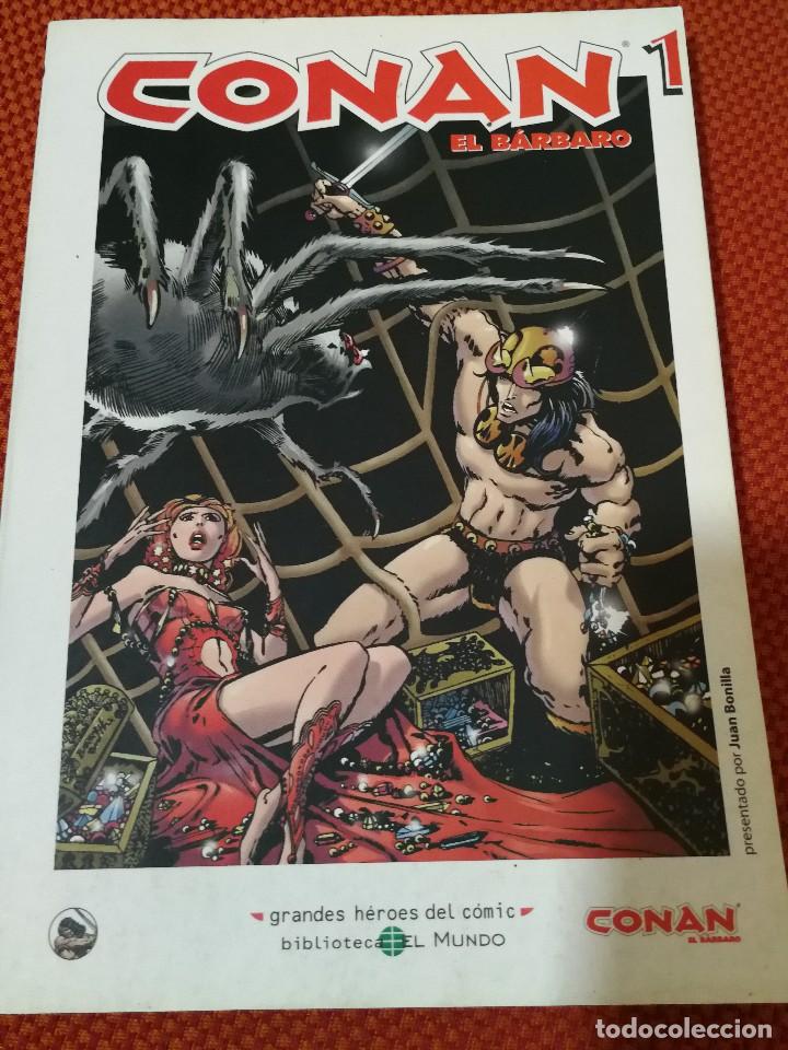 C&oacute;mics: GRANDES HEROES DEL COMIC 23 CONAN 1 - Foto 1