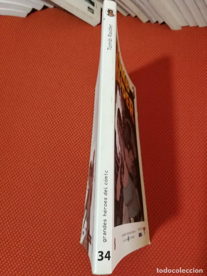 C&oacute;mics: GRANDES HEROES DEL COMIC 34 TOMB RAIDER 3 - Foto 2