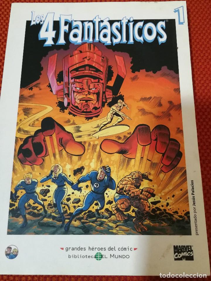 C&oacute;mics: GRANDES HEROES DEL COMIC 35 LOS 4 FANTASTICOS 1 - Foto 1