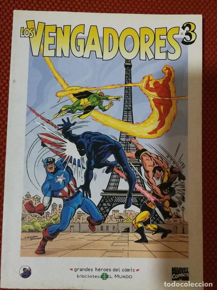 C&oacute;mics: GRANDES HEROES DEL COMIC 40 LOS VENGADORES 3 - Foto 1