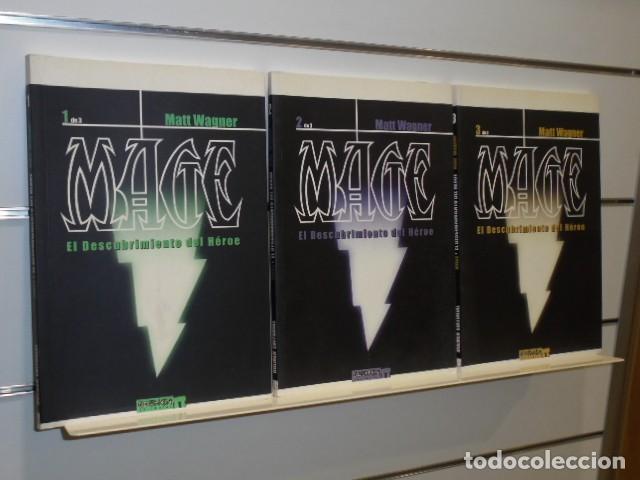 C&oacute;mics: MAGE EL DESCUBRIMIENTO DEL HEROE COMPLETA 3 TOMOS - DOLMEN OFERTA - Foto 1