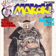 Cómics: MAKOKI Nº 34 1993 RESACA OLÍMPICA. Lote 112081955