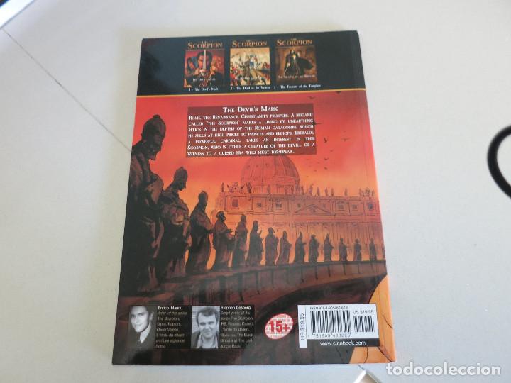 C&oacute;mics: MARINI DESBERG THE SCORPION THE DEVILS MARK CINEBOOK COMIC TEBEO - Foto 2