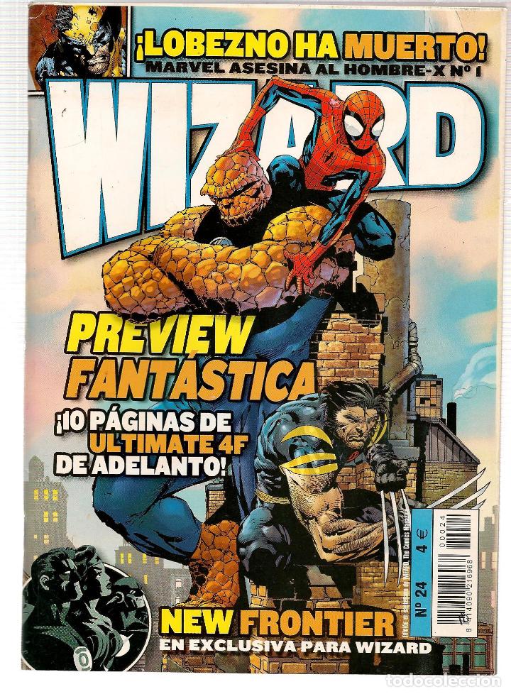 C&oacute;mics: WIZARD. N&ordm; 24. &iexcl;LOBEZNO HA MUERTO!. MEGA MULTIMEDIA. (ST/A1)