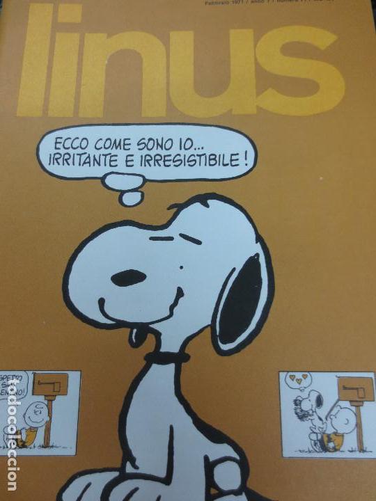C&oacute;mics: LINUS N&ordm; 71 FEBBRAIO 1971 - Foto 1