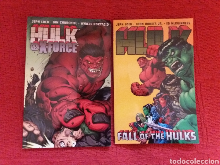 C&oacute;mics: C&Oacute;MICS HULK FALL OF THE HULKS- HULK X - FORCE VOL 4 Y 5 - Foto 1