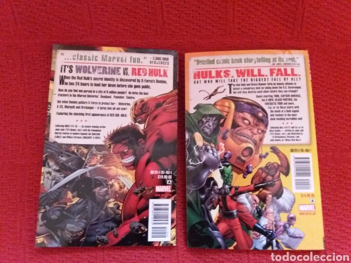C&oacute;mics: C&Oacute;MICS HULK FALL OF THE HULKS- HULK X - FORCE VOL 4 Y 5 - Foto 2