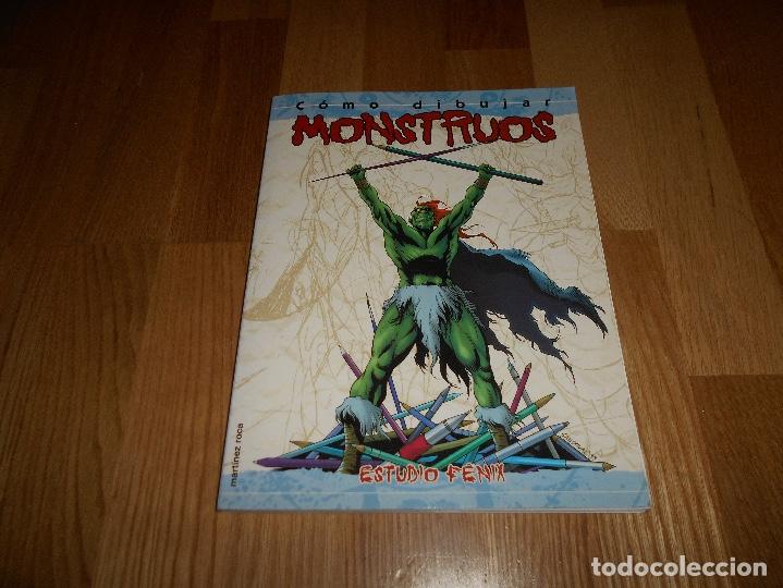 C&oacute;mics: COMO DIBUJAR MONSTRUOS ESTUDIO FENIX ED. MARTINEZ ROCA 1999 - Foto 1