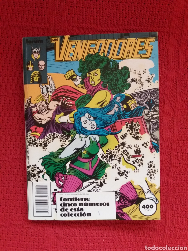 C&oacute;mics: COMIC LOS VENGADORES ( CONTIENE 5 NUMEROS) - Foto 1