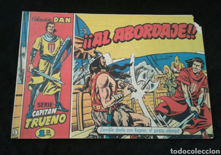 C&oacute;mics: Colecci&oacute;n Dan. Serie Capit&aacute;m Trueno. Al abordaje. - Foto 1