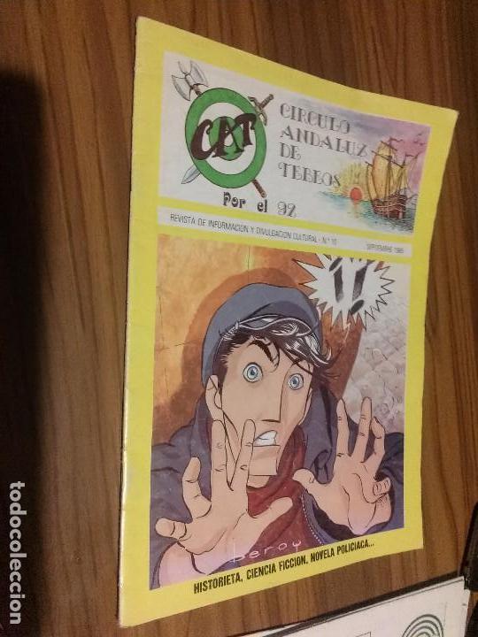 Comics: C&Iacute;RCULO ANDALUZ DE TEBEOS 10. REVISTA DE INFORMACI&Oacute;N DE COMIC. GRAPA. BUEN ESTADO. RARO