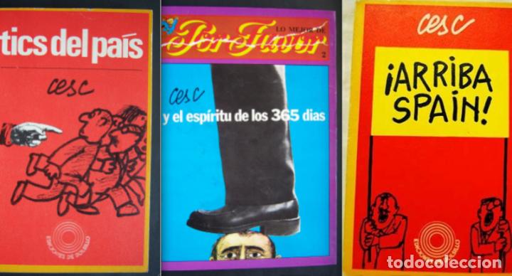 C&oacute;mics: Cesc 3 libros: &iexcl;Arriba Spain! + Tics del pa&iacute;s + Esp&iacute;ritu 365 d&iacute;as - Foto 1