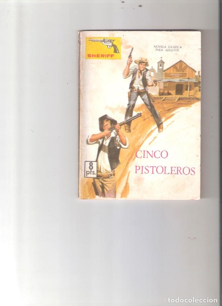 C&oacute;mics: SHERIFF N&ordm; 94-CINCO PISTOLEROS-VILMAR - Foto 1