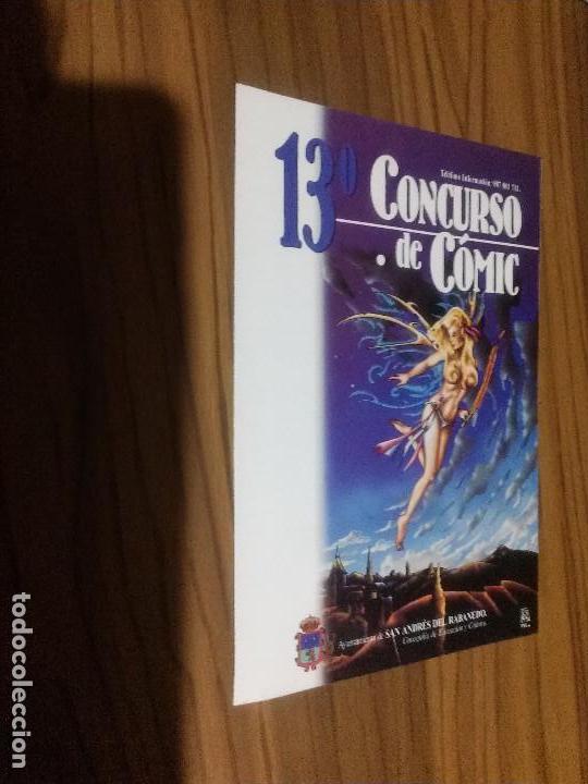 Comics: 13 CONCURSO DE COMIC. SAN ANDR&Eacute;S DEL RABANEDO. BASES DEL CONCURSO. BUEN ESTADO. D&Iacute;PTICO. RARO