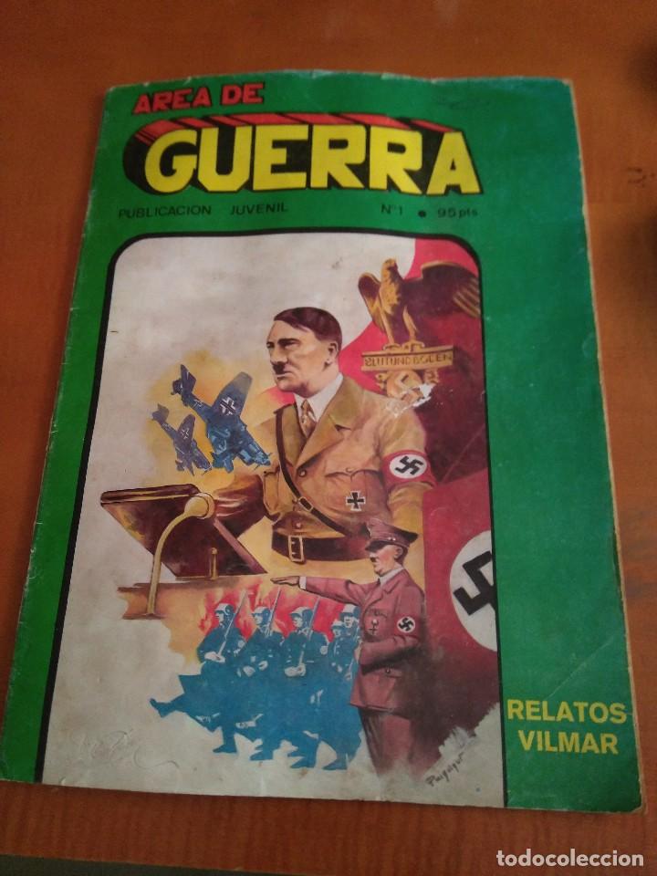 C&oacute;mics: &Aacute;rea de guerra n&uacute;mero 1