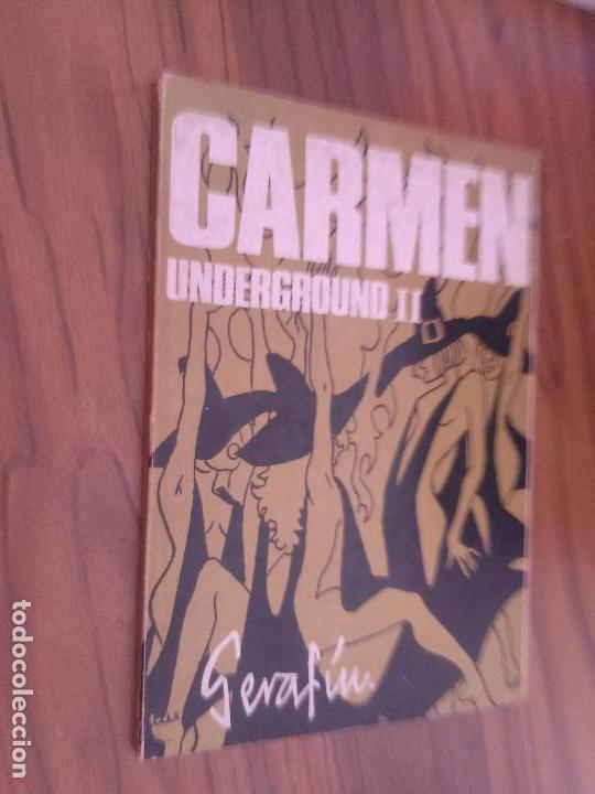 C&oacute;mics: CARMEN. UNDERGROUND II SERAFIN. R&Uacute;STICA. BUEN ESTADO - Foto 1
