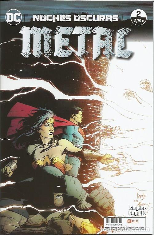 C&oacute;mics: NOCHES OSCURAS: METAL # 2 (ECC,2018) - BATMAN - JLA - Foto 1