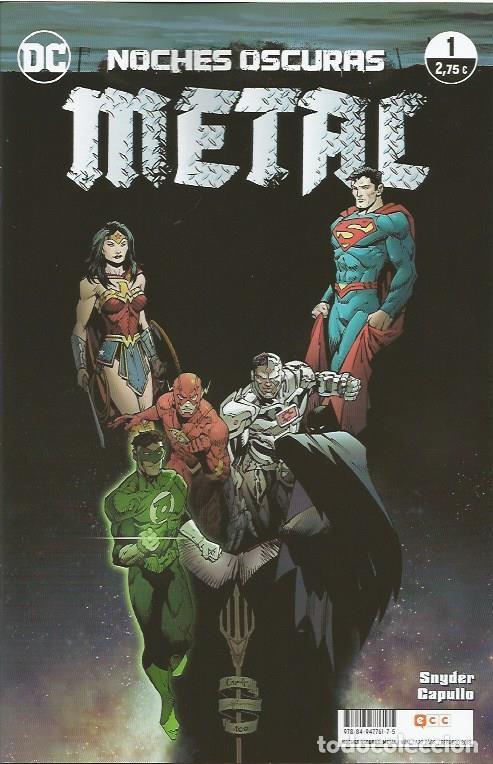 C&oacute;mics: NOCHES OSCURAS: METAL # 1 (DC,2018) - BATMAN - JLA - Foto 1