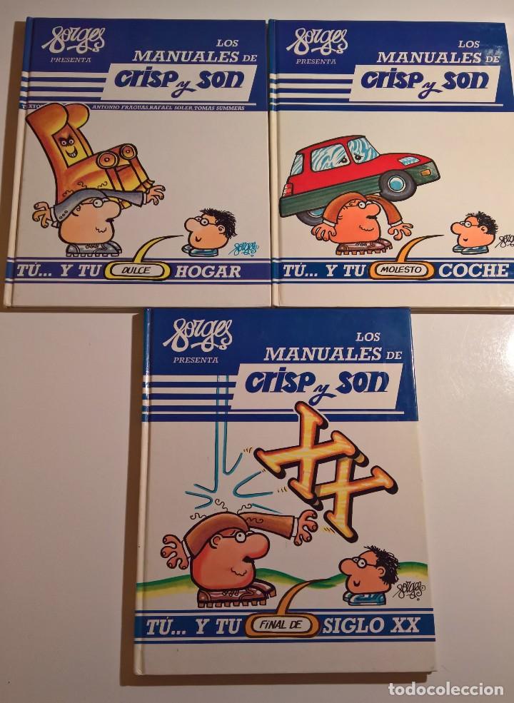 C&oacute;mics: Forges, Los manuales de Crisp y Son, n&uacute;meros 1,2 y 3 - Foto 1